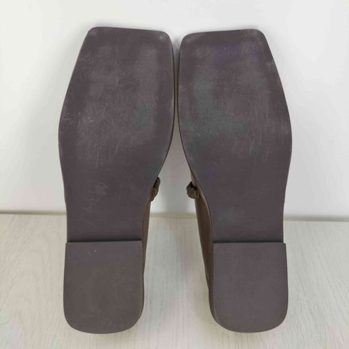 ブラックバイマウジー BLACK by moussy square toe barret shoes スクエアトゥ バレエシューズ レディース