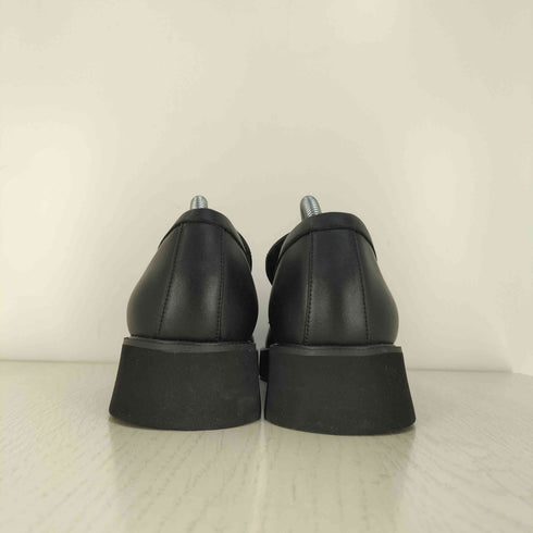 ブラックバイマウジー BLACK by moussy square toe loafer スクエアトゥローファー レディース 39