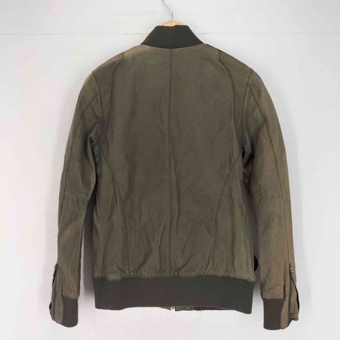 DEMAGOGUE 脱色加工レザージップブルゾン メンズ JPN:S