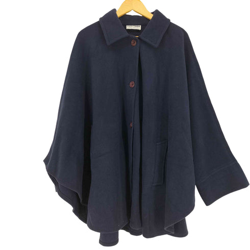 LOLA ZANINI MADE IN ITALY ウールポンチョ レディース