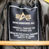 アルファインダストリーズ ALPHA INDUSTRIES N-3B フライトジャケット メンズ M