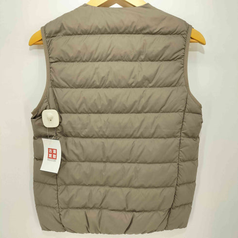 ムジルシリョウヒン 無印良品 23AW 軽量ダウンノーカラーベスト(帯電防止裏地) メンズ JPN:S