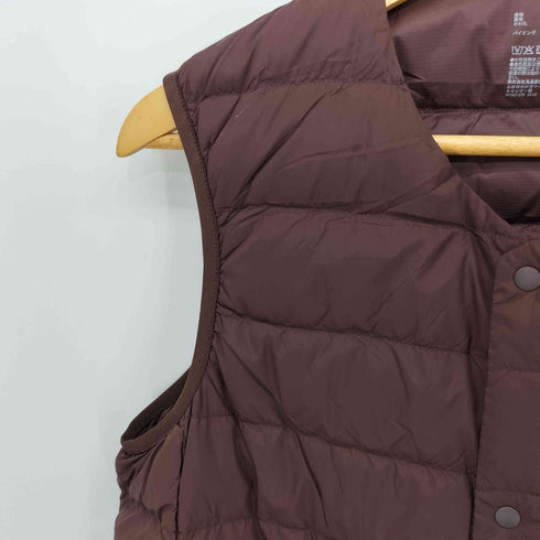 ムジルシリョウヒン 無印良品 23AW 軽量ダウンノーカラーベスト(帯電防止裏地) メンズ JPN:M