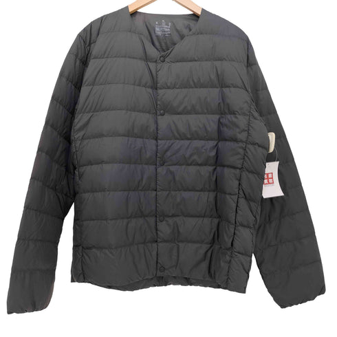 ムジルシリョウヒン 無印良品 23AW 軽量ダウンノーカラージャケット(帯電防止裏地) メンズ JPN:XL