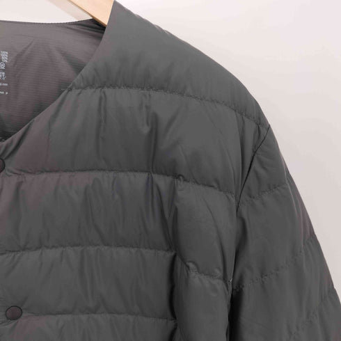 ムジルシリョウヒン 無印良品 23AW 軽量ダウンノーカラージャケット(帯電防止裏地) メンズ JPN:XL