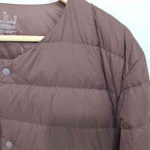 ムジルシリョウヒン 無印良品 23AW 軽量ダウンノーカラージャケット(帯電防止裏地) メンズ JPN:XL