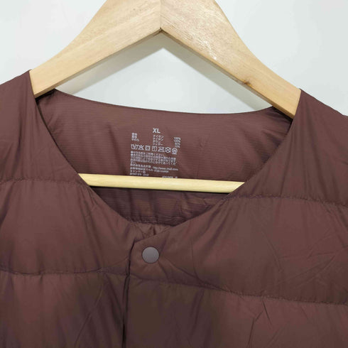ムジルシリョウヒン 無印良品 23AW 軽量ダウンノーカラージャケット(帯電防止裏地) メンズ JPN:XL