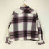ザラ ZARA パープルチェックジャケット レディース import:S