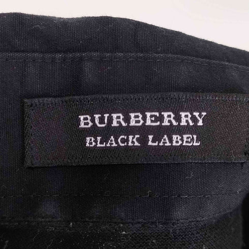 バーバリーブラックレーベル BURBERRY BLACK LABEL 襟切替ワンポイント刺繍ポロシャツ メンズ 2