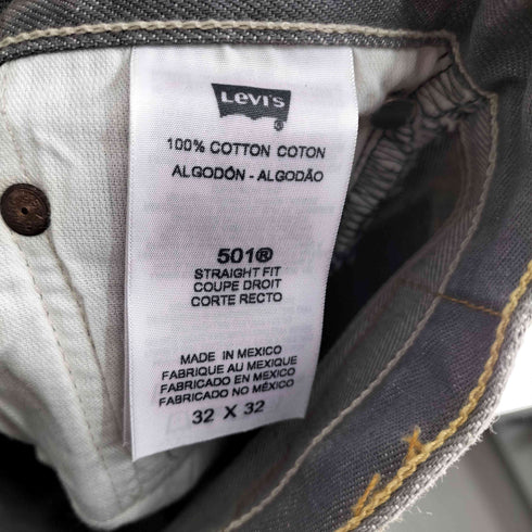 リーバイス Levis 501xx 復刻 メキシコ製 デニムパンツ メンズ 32x32