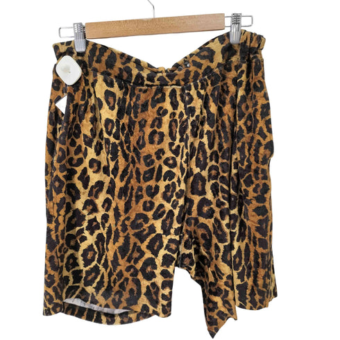 ワコマリア WACKO MARIA RUDEES 旧タグ レオパードベロアショーツ メンズ JPN:XL
