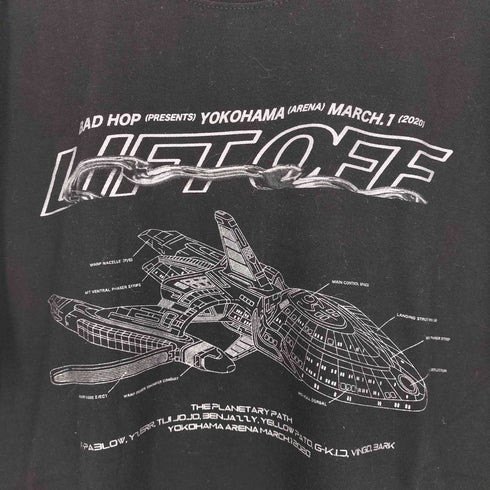 ユナイテッドアスレ UNITED ATHLE LIFT 0FF フロントグラフィックプリント S/S Tシャツ メンズ JPN:M
