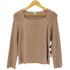 シビラ Sybilla スクエアーネックニットプルオーバー レディース JPN:M