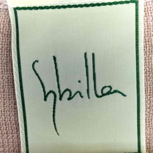 シビラ Sybilla スクエアーネックニットプルオーバー レディース JPN:M