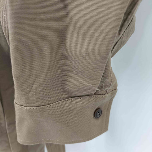 Cocomure ポリ混 レーヨン バンドカラー L/Sシャツ レディース XXL