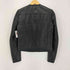 MAJE SHANNON ラムレザーキルトノーカラージャケット レディース EUR:38