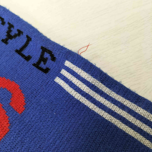 アディダス adidas 90S DREI STREIFEN Three stripes スリーストライプ パフォーマンスロゴ フリンジ マフラー メンズ