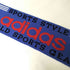 アディダス adidas 90S DREI STREIFEN Three stripes スリーストライプ パフォーマンスロゴ フリンジ マフラー メンズ