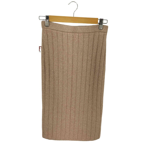 マークジェイコブス MARC JACOBS メタリック リブニット ペンシルスカート レディース JPN:XS