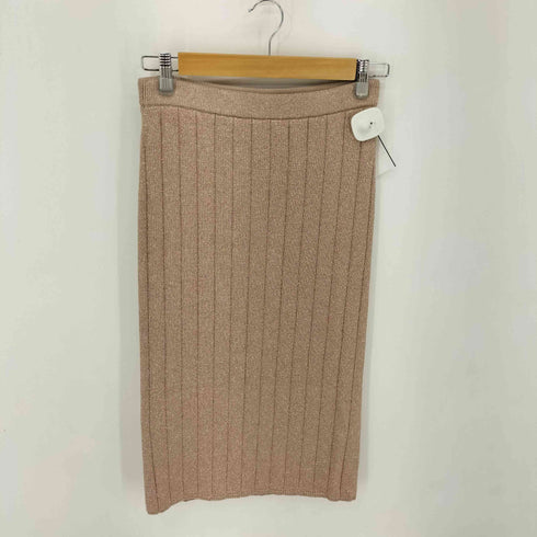 マークジェイコブス MARC JACOBS メタリック リブニット ペンシルスカート レディース JPN:XS