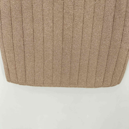 マークジェイコブス MARC JACOBS メタリック リブニット ペンシルスカート レディース JPN:XS