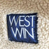 WEST WIN ウッドボタン 裏ボア フェイクスエードジャケット メンズ JPN:M