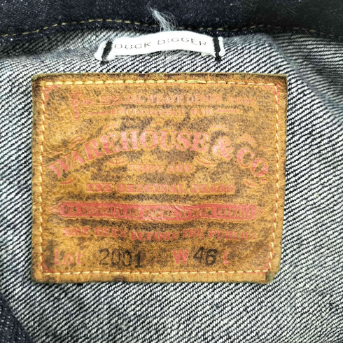ウエアハウス WAREHOUSE DUCK DIGGER デニムジャケット メンズ JPN:46