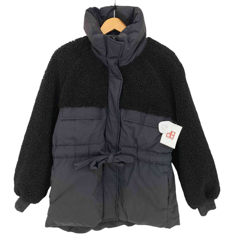 エイチアンドエム H&M パッデッドテディジャケット レディース import:M