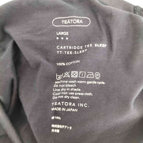 テアトラ TEATORA CARTRIDGE TEE SLEEP TT-TEE-SLEEP メンズ JPN:L