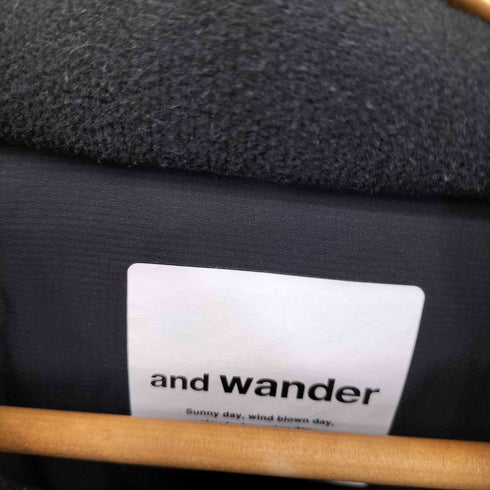 アンドワンダー and wander top fleece jacket メンズ JPN:4