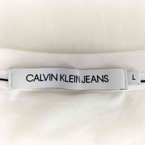 カルバンクラインジーンズ Calvin Klein Jeans ロゴプリントTシャツ レディース import:L