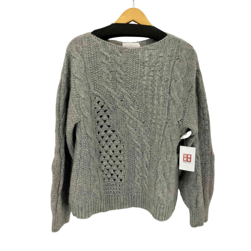 マメクロゴウチ Mame Kurogouchi 21AW Multi-Pattern Cable Knitted Sweater レディース JPN:2