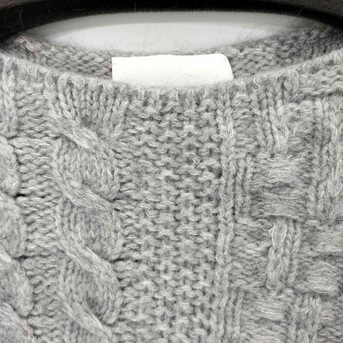 マメクロゴウチ Mame Kurogouchi 21AW Multi-Pattern Cable Knitted Sweater レディース JPN:2