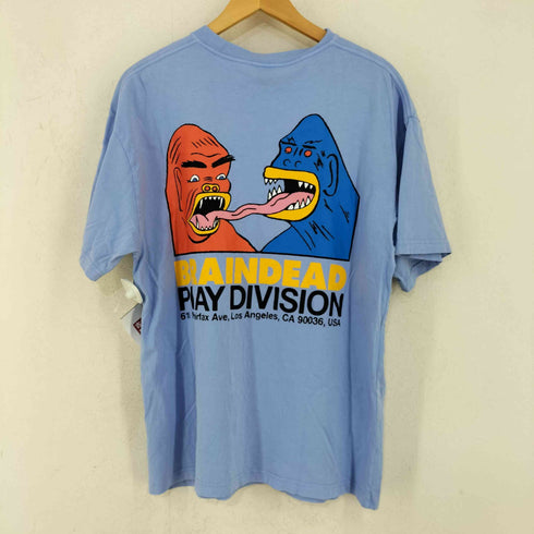 ブレインデッド BRAIN DEAD Tongue Twister T-shirt タングツイスターTシャツ メンズ import:M