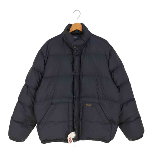 ポロバイラルフローレン Polo by RALPH LAUREN 90s ロゴパッチ ダウンジャケット メンズ import:L