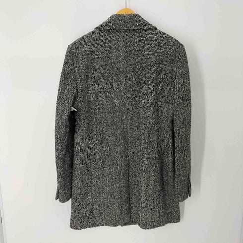 キャサリンハムネットロンドン KATHARINE HAMNETT LONDON ヘリンボーンチェスターコート メンズ