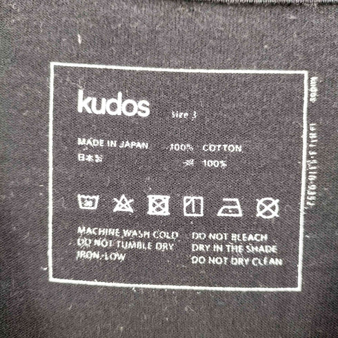 クードス KUDOS FOUND T-shirt メンズ JPN:1