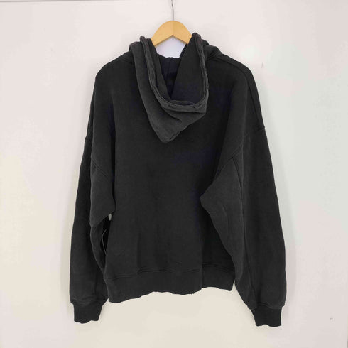 ザラ ZARA ACID WASH HOODIE SWEATSHIRT アシッドウォッシュフーディ メンズ import:L
