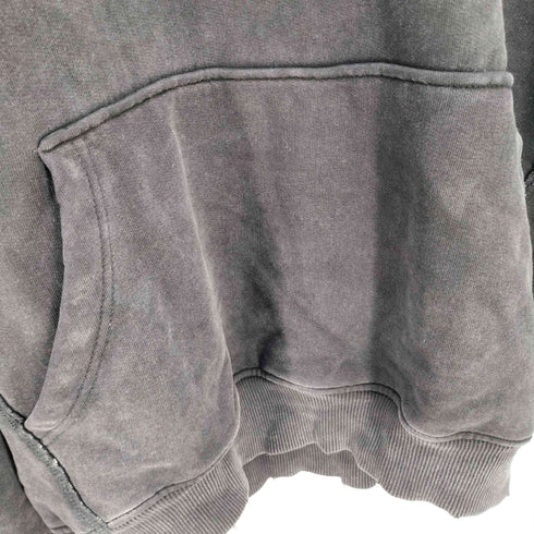 ザラ ZARA ACID WASH HOODIE SWEATSHIRT アシッドウォッシュフーディ メンズ import:L