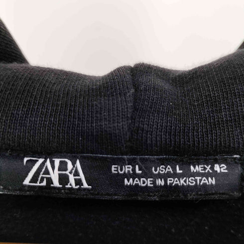 ザラ ZARA ACID WASH HOODIE SWEATSHIRT アシッドウォッシュフーディ メンズ import:L