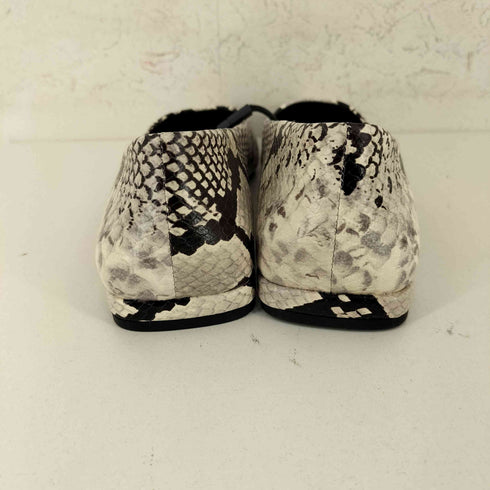 ザラ ZARA Animal Print Leather Ballerinas レディース EUR:38