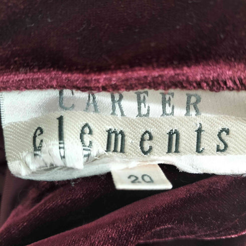 CAREER ELEMENTS ベロアシャツ メンズ 20