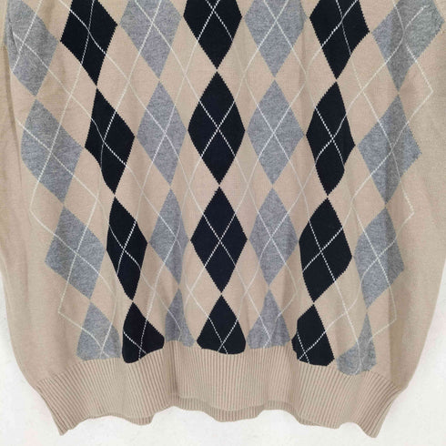 ジェフリービーン GEOFFREY BEENE アーガイル柄ベスト メンズ JPN:XL