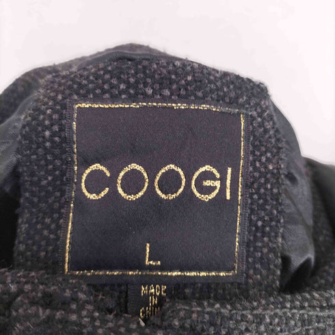 クージー COOGI ポケット刺繍フーディーコート レディース JPN:L