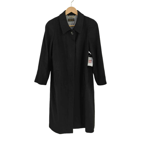 バンベール VINVERT カシミヤ100 比翼ロングコート レディース 9AR