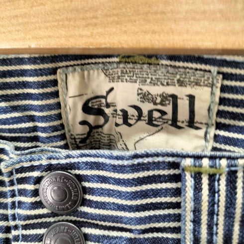 SWELL ヒッコリーフレアデニム メンズ 30