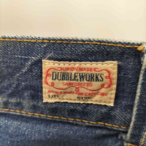 dubble works 立体裁断 ストレートデニムパンツ メンズ 31
