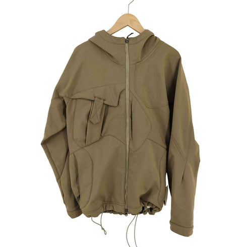 ナイキエーシージー NIKE ACG 00s 06年製 SOFTSELL FLEECE HOODY ソフトシェル ボンディングフリースフーディ メンズ import:XL