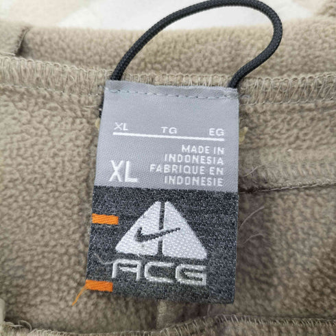 ナイキエーシージー NIKE ACG 00s 06年製 SOFTSELL FLEECE HOODY ソフトシェル ボンディングフリースフーディ メンズ import:XL