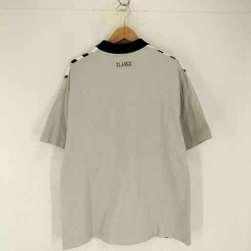 エクストララージ XLARGE JACQUARD KNIT POLO SHIRT メンズ L